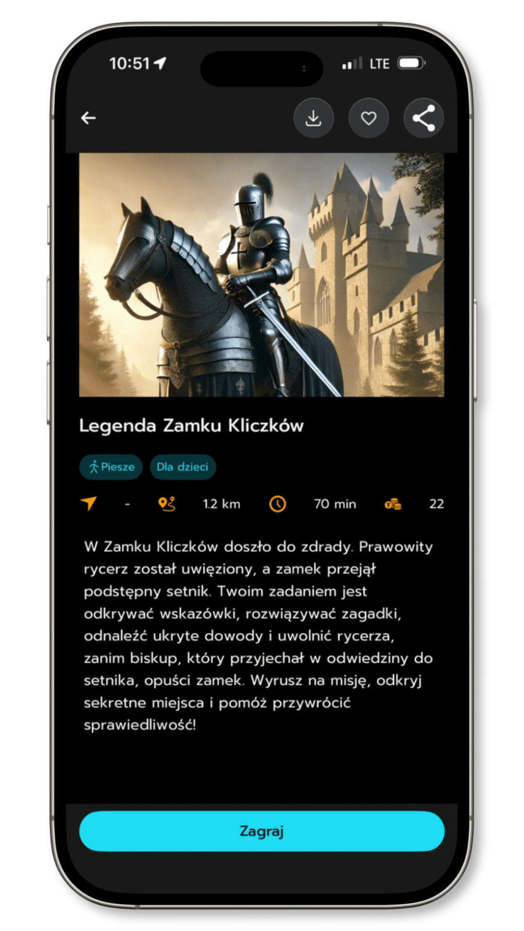 Gra Legenda Zamku Kliczków