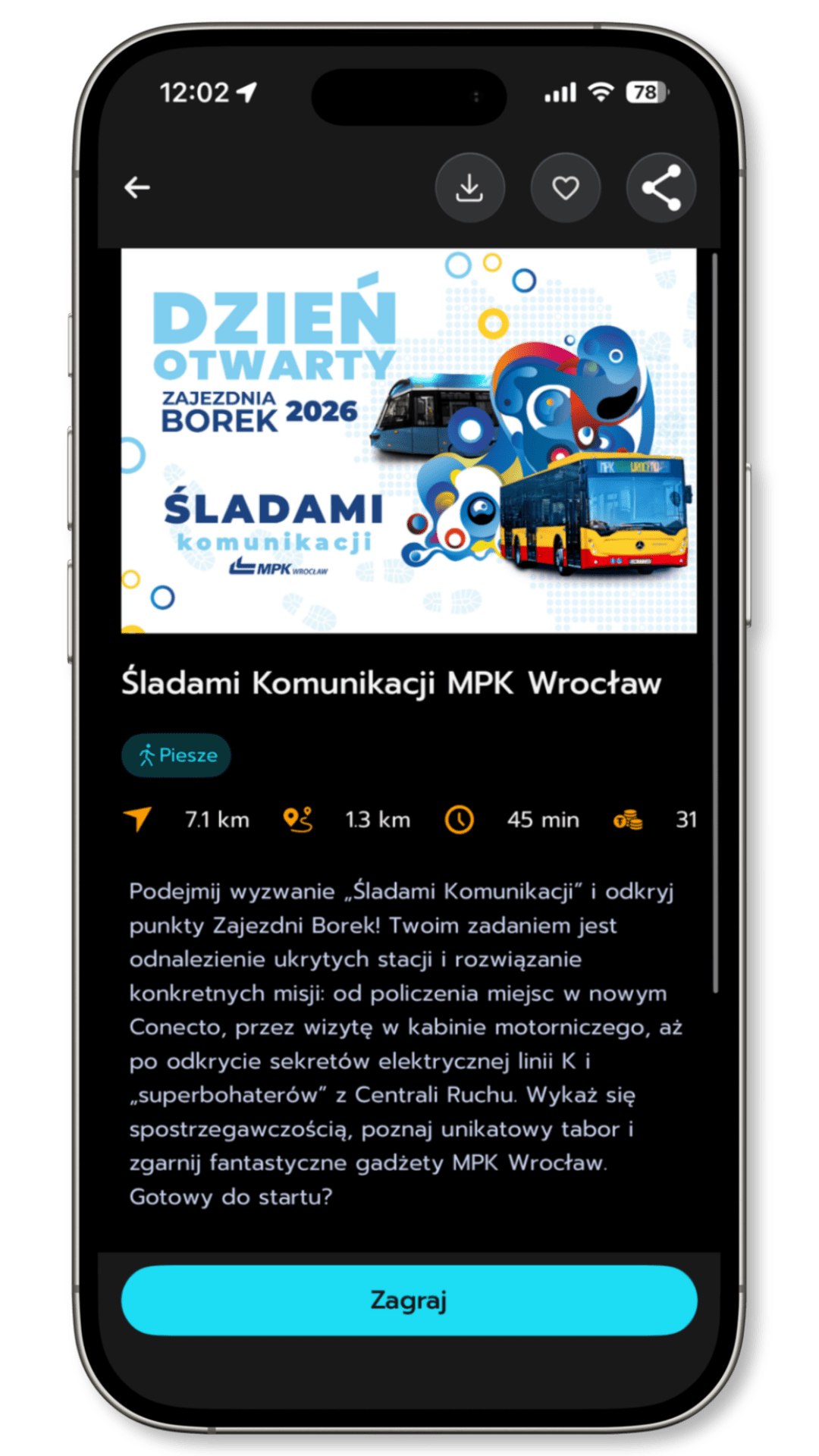 Gra Śladami Komunikacji MPK Wrocław