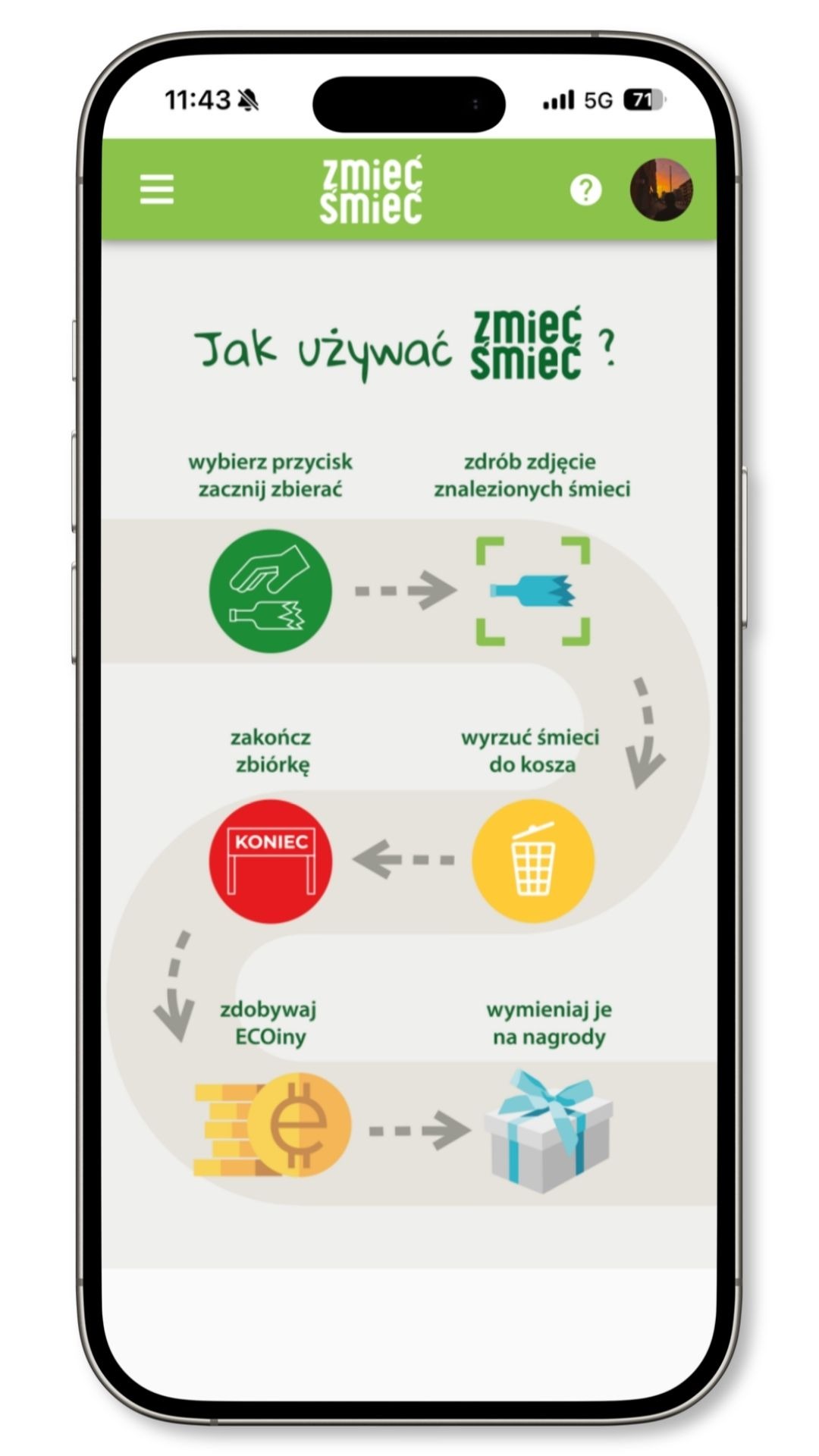 aplikacja Zmieć Śmieć (5)