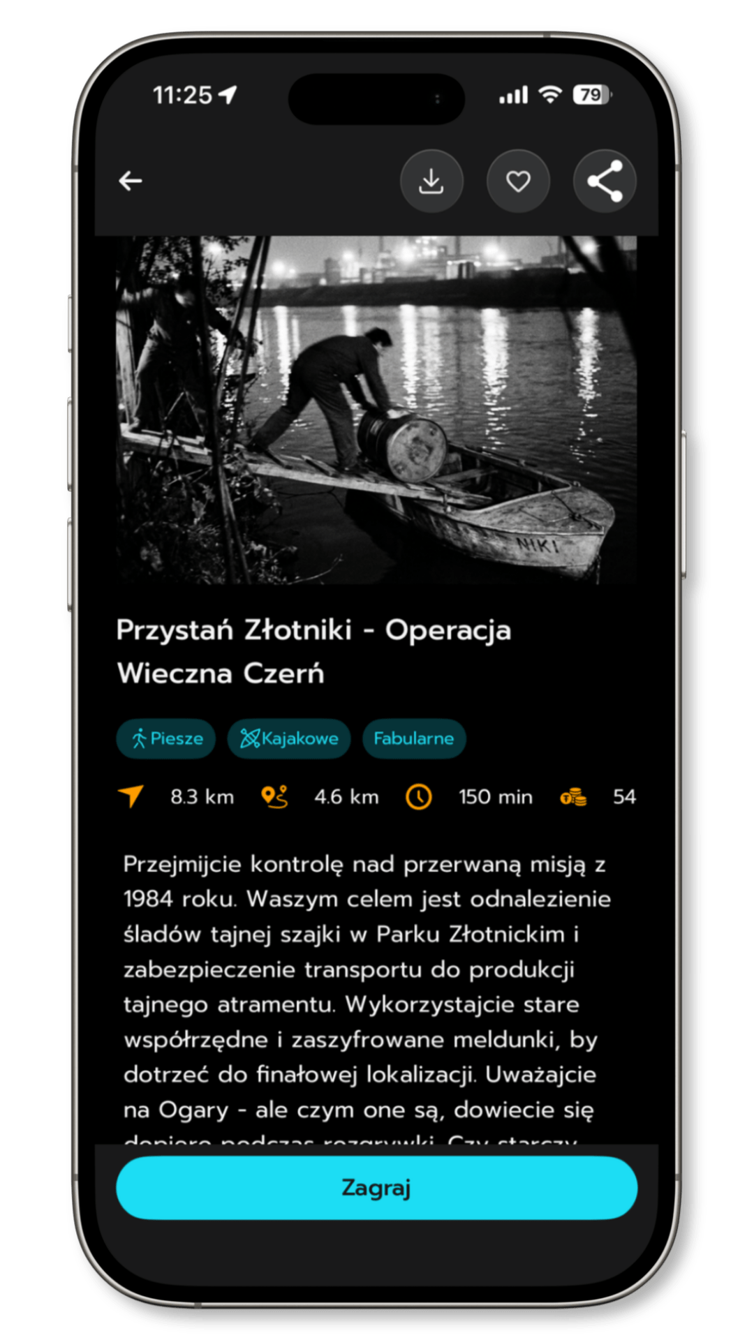 Gra Przystań Złotniki - Operacja Wieczna Czerń